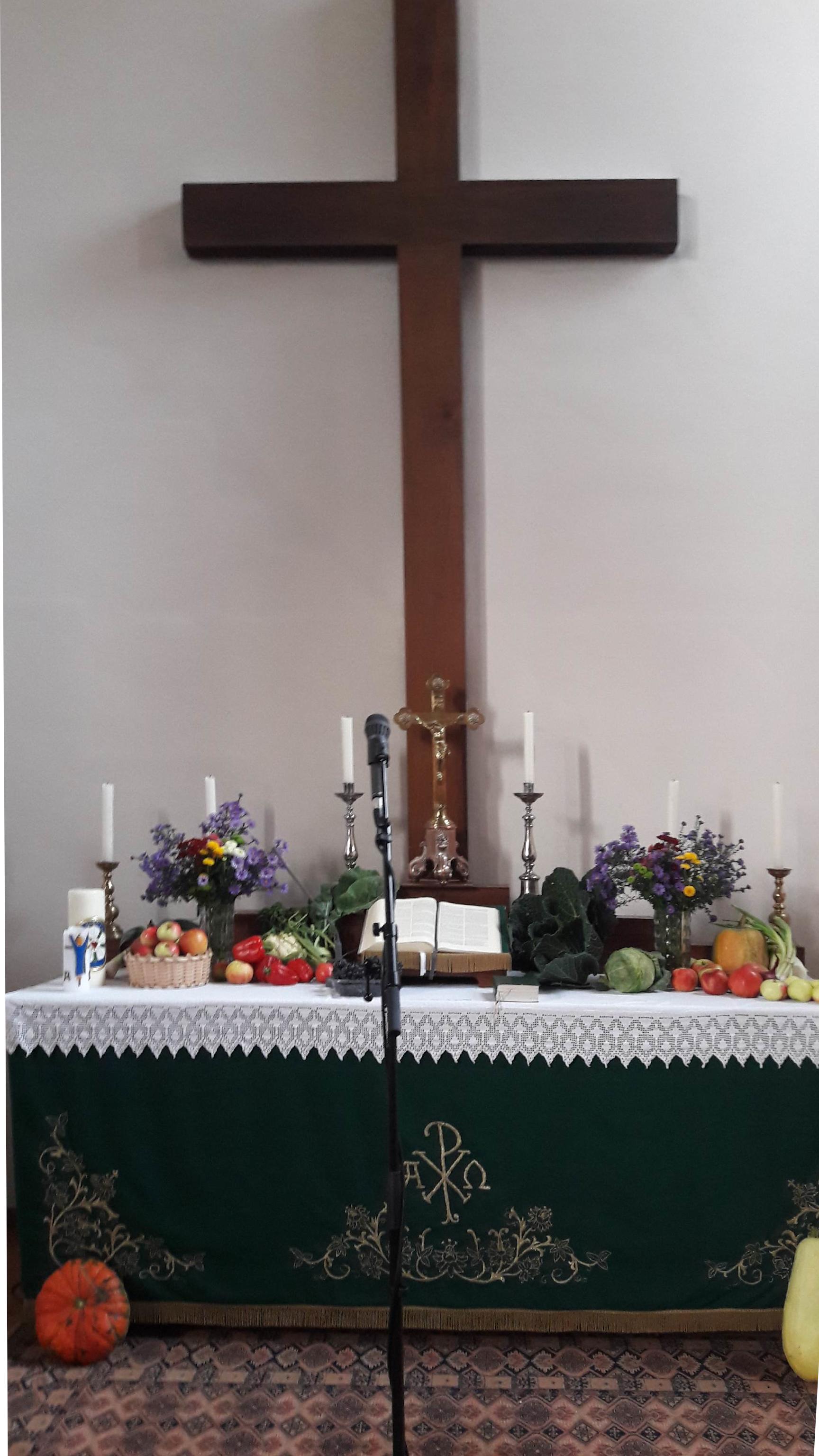Altar in Eisenstadt zu Erntedank